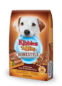 Kibbles 'n Bits Homestyle Grilled Beef Steak & Vegetable Flavor Dog Food Review