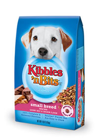 Kibbles 'n Bits Small Breed Mini Bits Savory Chicken & Beef Flavor Dog Food Review