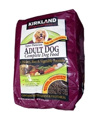 who makes kirkland lamb and rice dog food