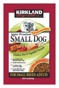 Kirkland Signature Super Premium Small Dog Chicken, Rice And Vegetable Formula Dog Food Review