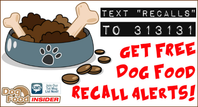 Dog Food Recall Alerts!